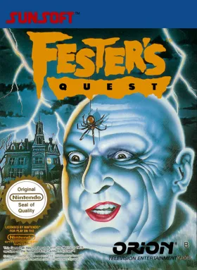 Fester's Quest (Europe) (Rev 1) box cover front